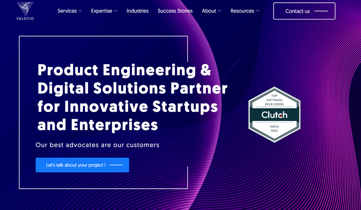 Velotio | Offshore engineering teams for startups| Clutch:4.6/5
