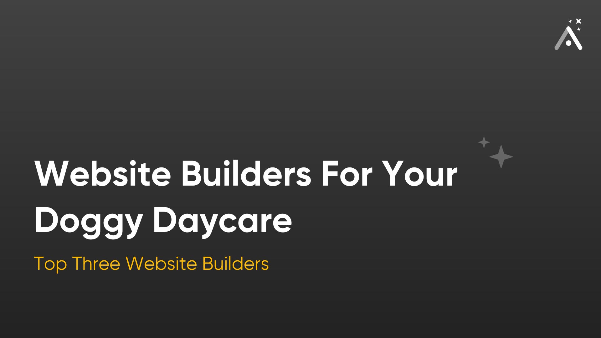Top website builders for your doggy daycare adalo blog
