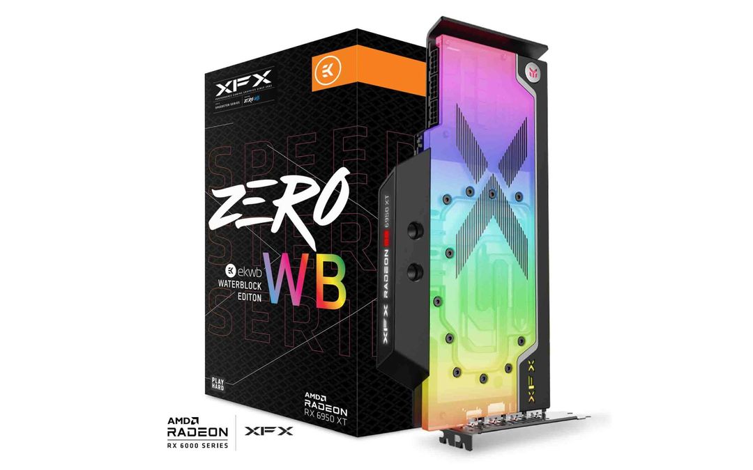 XFX Speedster ZERO AMD Radeon™ RX 6950XT RGB EKWB Waterblock Limited ...
