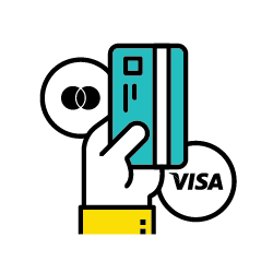 take card payments with ikhokha icon