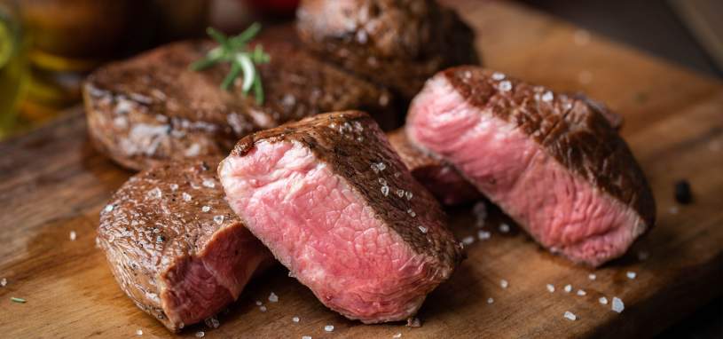 grilled tenderloin beef steak