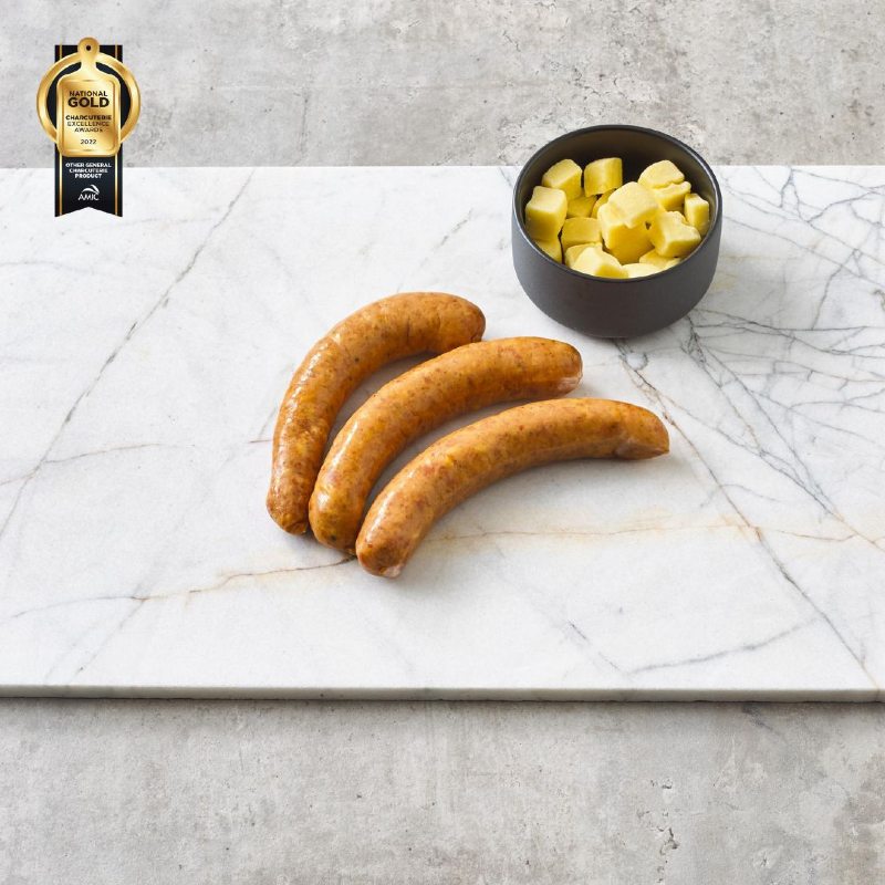 Buy Free Range Kransky with Cheese Online - Melbourne | Peter Bouchier