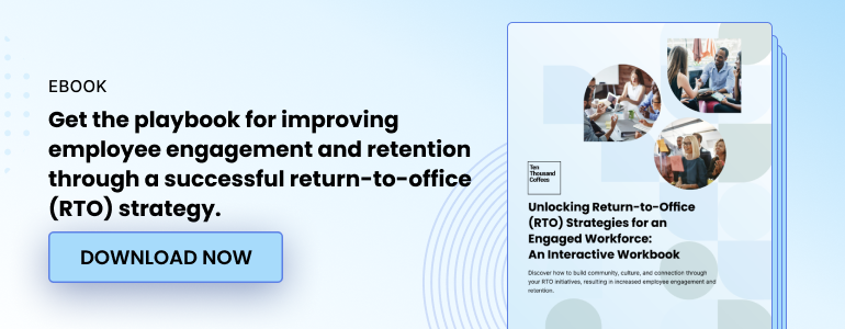 Ebook. Get the playbook for improving employee engagement and retention through a successful return-to-office (RTO) strategy. Download now.