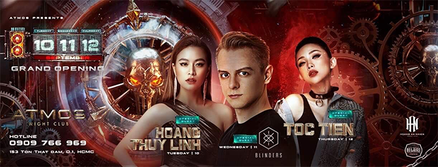 ATMOS CLUB - Trải nghiệm nightlife hoàn toàn khác biệt tại Sài Gòn