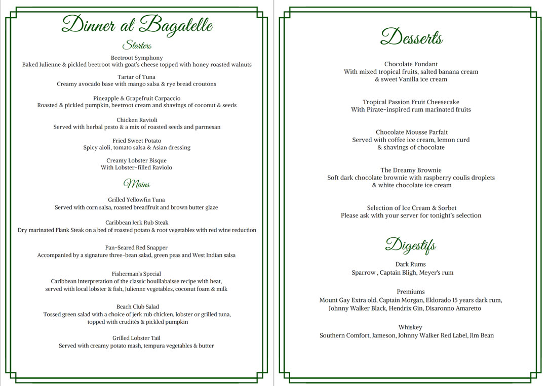 Bagatelle Restaurant