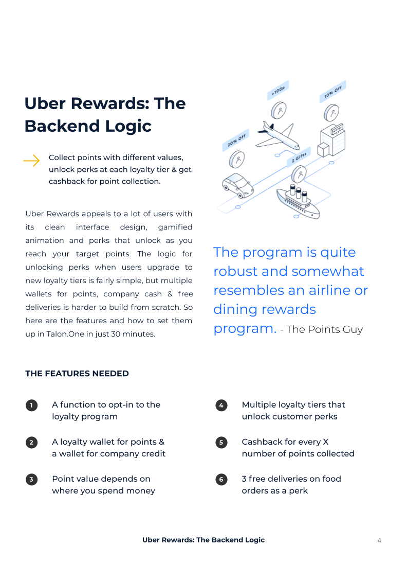 Get the Guide to Building Uber Rewards Now  Talon.One