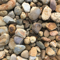 [Pebbles, Rocks and Gravel] Washed golden pebbles