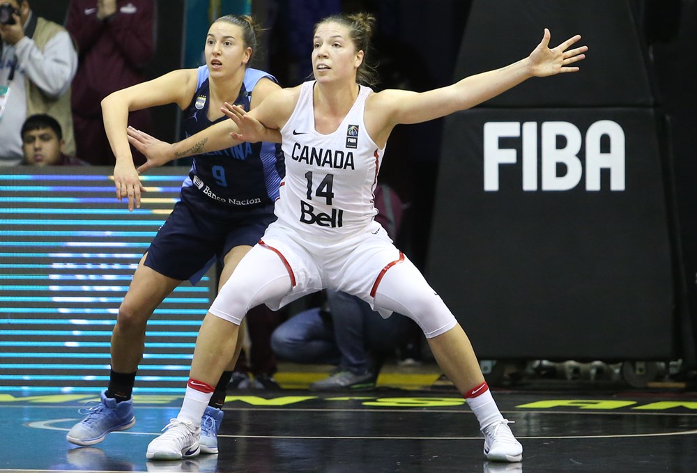 Canada in Group A for the FIBA Women's AmeriCup 2019