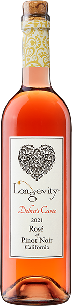 Longevity Wines Debra's Cuvée Rosé of Pinot Noir