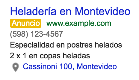 Escribir Anuncios de AdWords