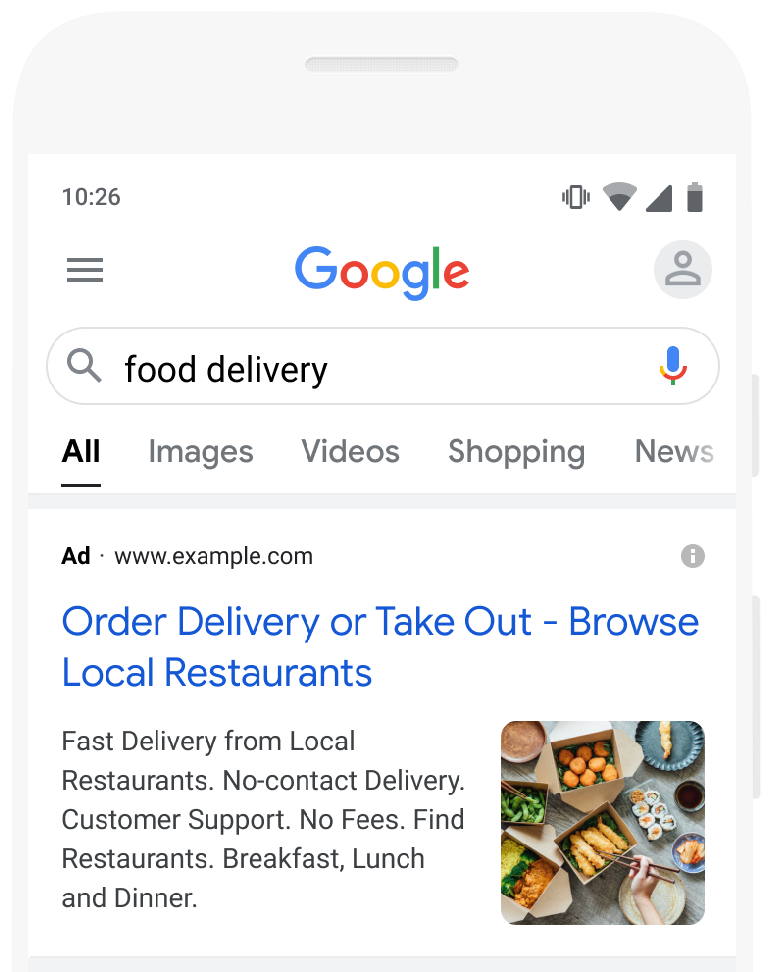 Publique anuncios de búsqueda atractivos con extensiones de imagen - Ayuda de Google Ads