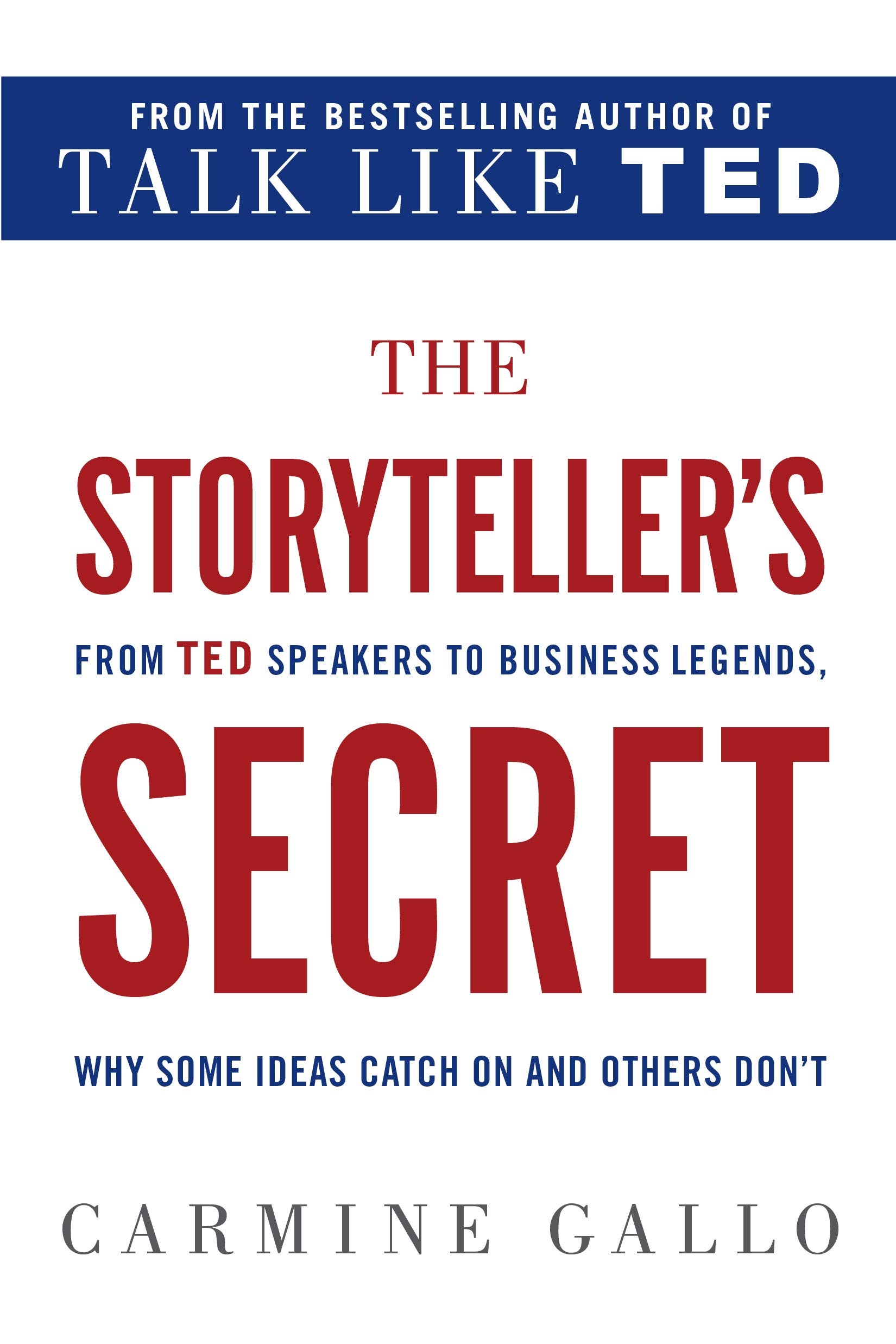 Amazon.com: Storyteller&#39;s Secret: 9781250072238: GALLO, CARMINE: Libros