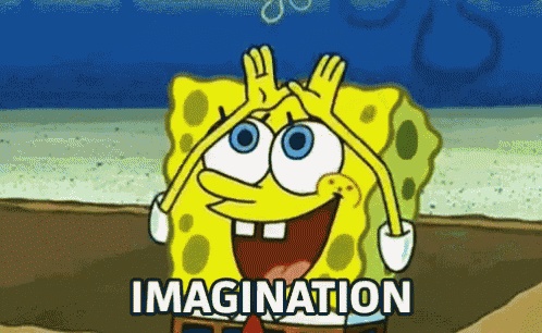 Spongebob Squarepants Imagination GIF - Spongebob Squarepants Spongebob Imagination GIFs