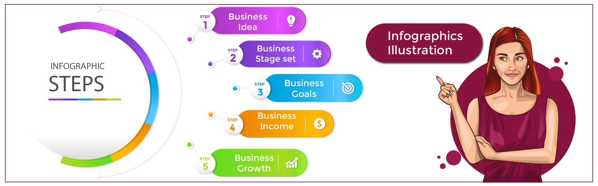 Infographic Illustration A compelling way to present factual information