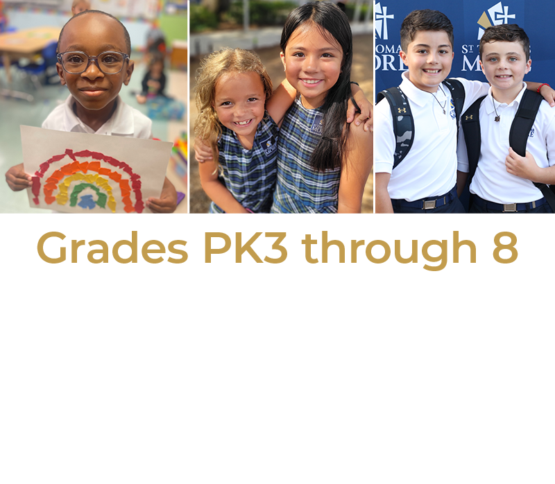 St. Thomas More Catholic School Grades PK3 to 8th