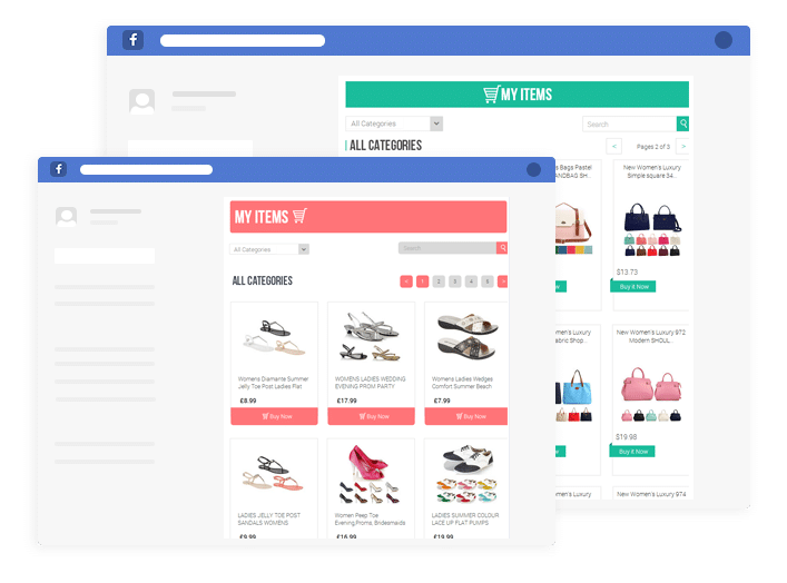 sell ebay items on facebook with 3dsellers