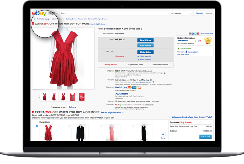 ebay listing example