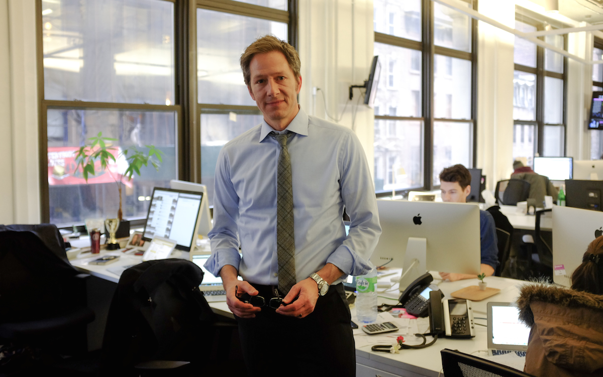Jay Lauf is the publisher of Quartz, a mobile-first business blog leading the way in native advertising and design