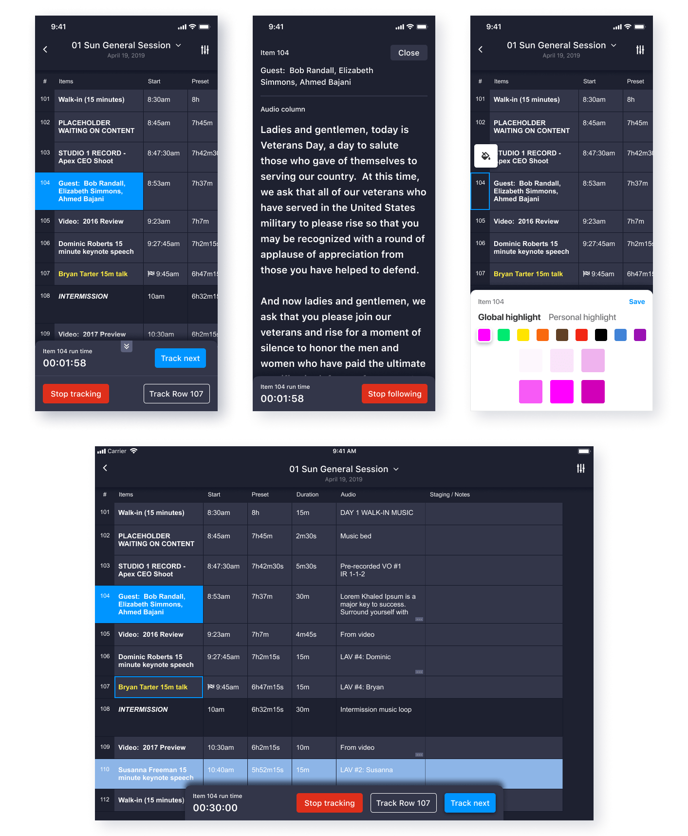 The new Shoflo iOS design for 2019