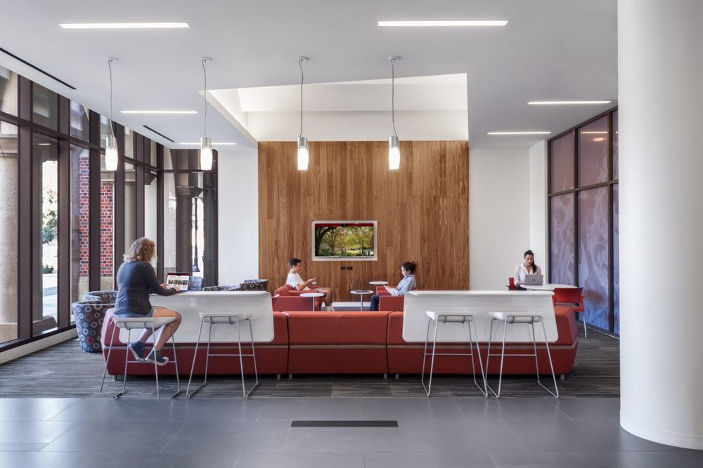 Tangram Interiors curates massive USC Village space for student ...