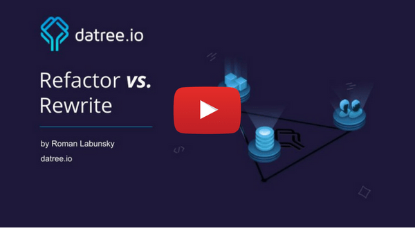 Refactor vs. Rewrite