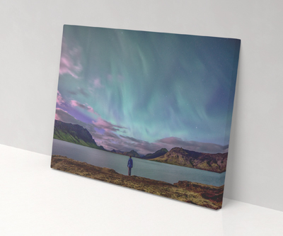 Printing on canvas