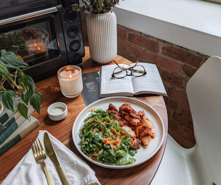 Tovala plated meal