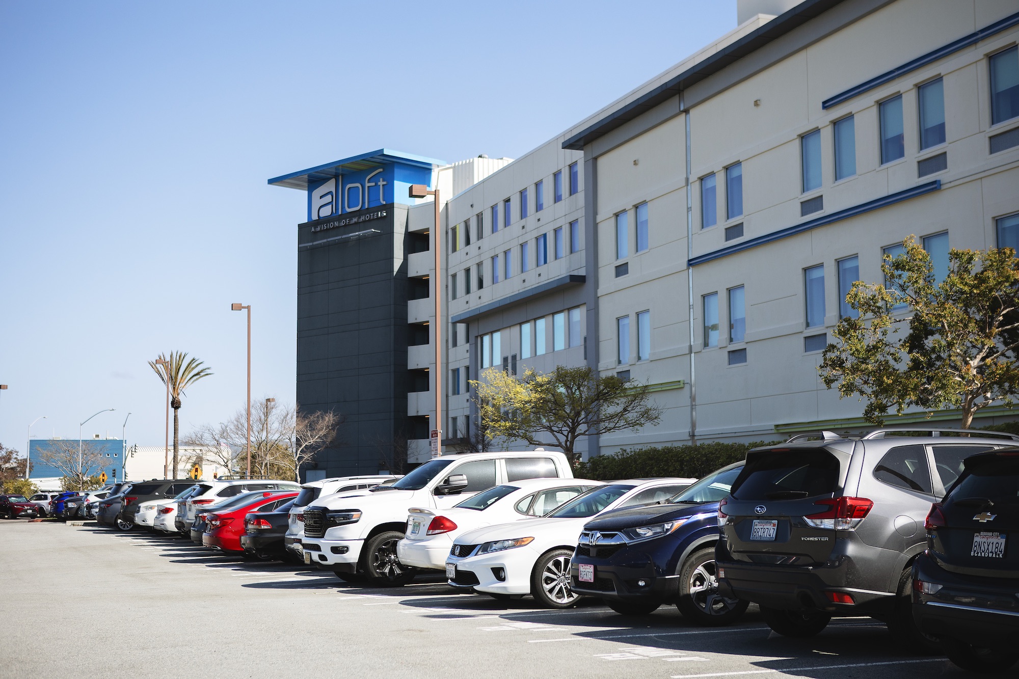 Book parking at SFO Parking Westin / Aloft with AirGarage Millbrae, CA