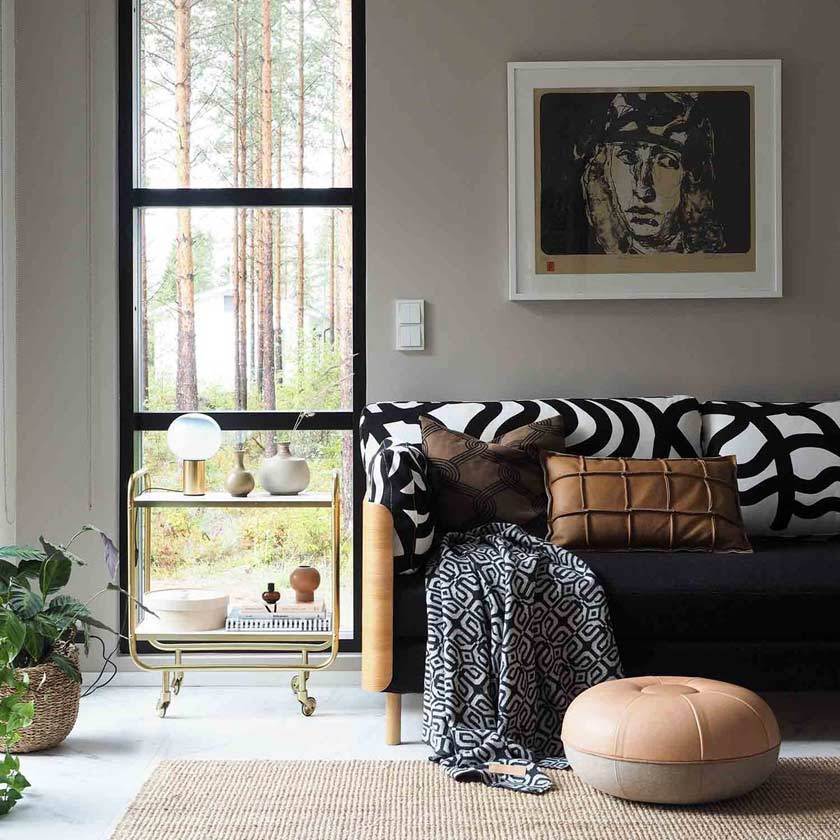 Louhi wool blanket by Miiko, finnish design - The Finland Shop ...
