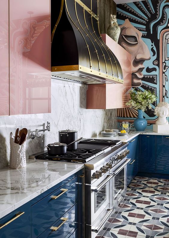 Kitchen of the Year - Michelle Nussbaumer's Dallas Home Has 4 Amazing Kitchens