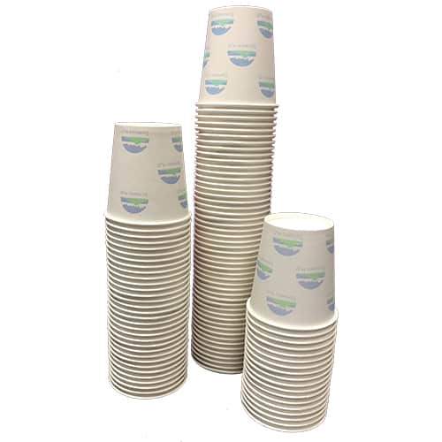 Box of 1000 Paper Cups | The Water People