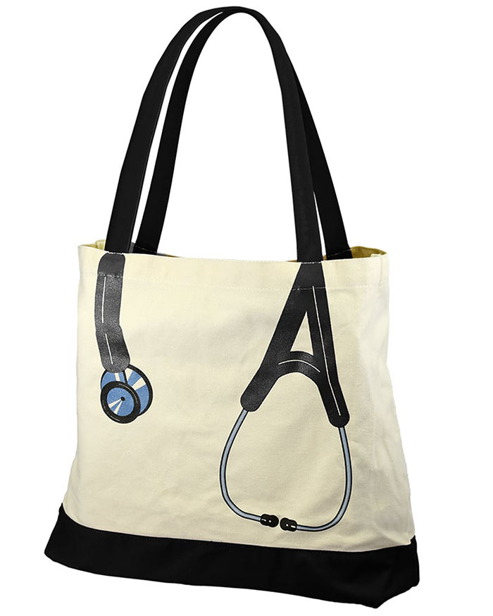 stethoscope tote bag