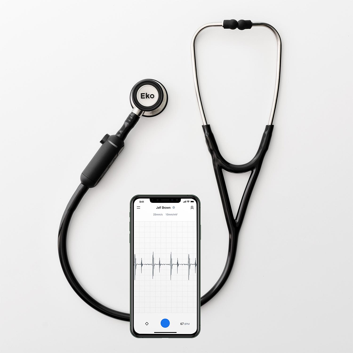Medical student stethoscope