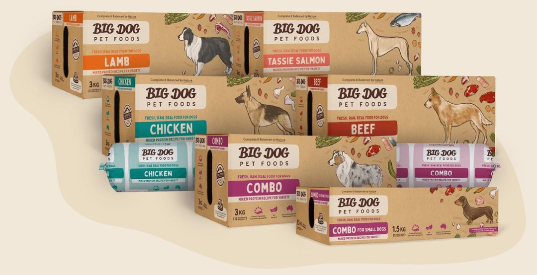 Big Dog Pet Foods Raw Pet Food for Dogs & Cats Australian Made