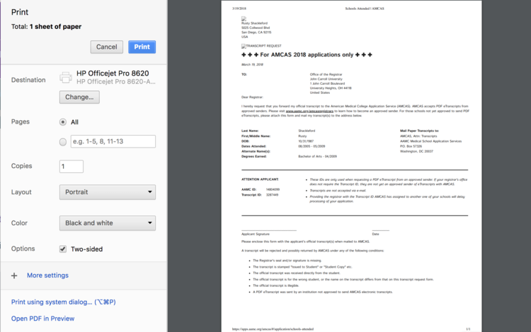 Every Question You Have About the AMCAS