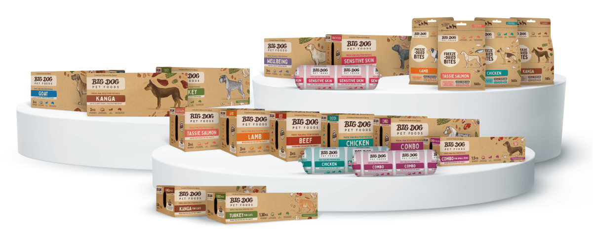 Big Dog Pet Foods Full Range