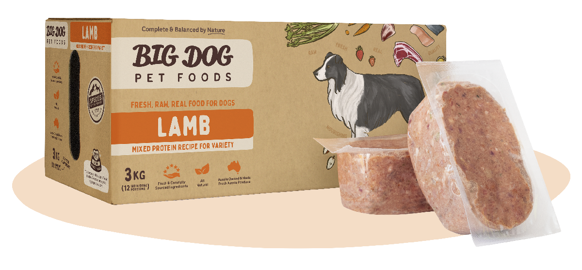 Lamb Raw Dog Food Products Big Dog Pet Foods