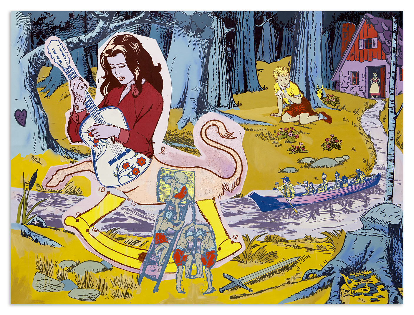 Faile, Asleep in the Forest 2014