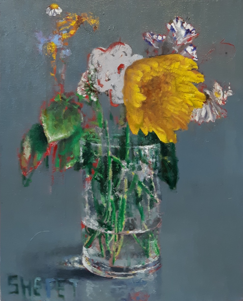 La Vida (with Chrysanthemum and pink flowers)