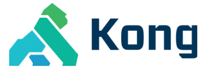 Kong logo.