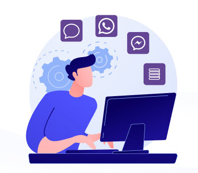 omnichannel customer chat is included in the Rake platform
