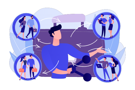 file sharing illustration