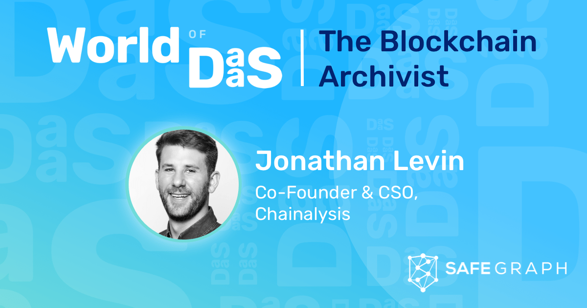 Jonathan Levin, The Blockchain Archivist