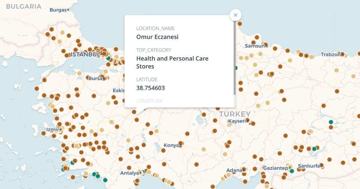 SafeGraph Data Used to Support Turkey Disaster Response