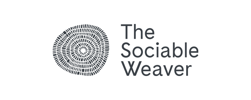 The Sociable weaver logo