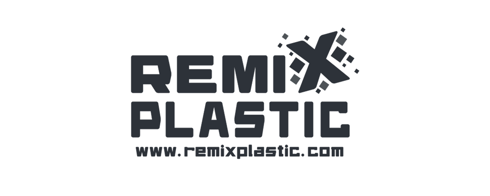 Remix plastic logo