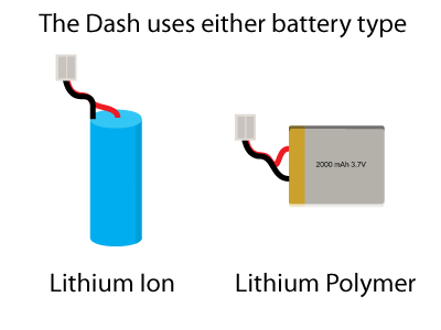 Dash-uses-either-battery-type