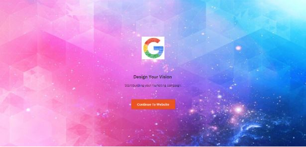 Custom Landing Page