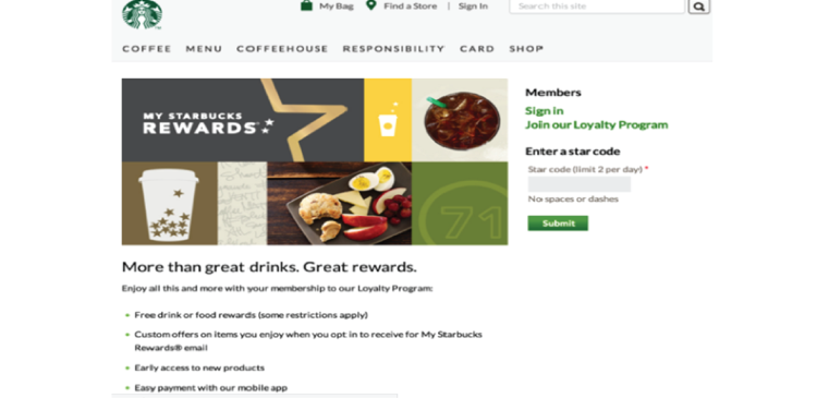 Starbuck Loyalty Program