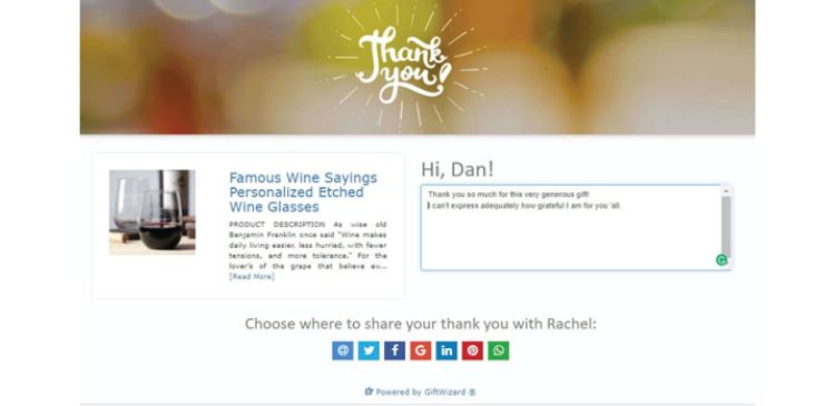 gift card email
